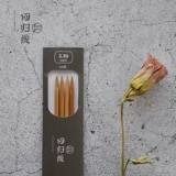 Линия регрессии [анонимный] 15 см карбонизированный стержень игла бамбука бамбука игла 2,75-5,5 мм иглы стержня 4 упаковка