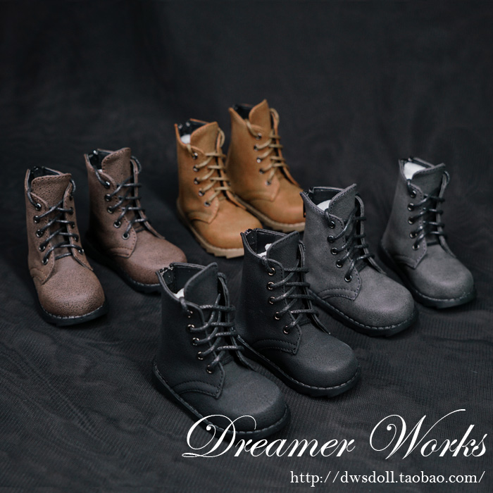 SD BJD 4 points 3 points uncle doll shoes with short boots 1 41 3 4 color selection