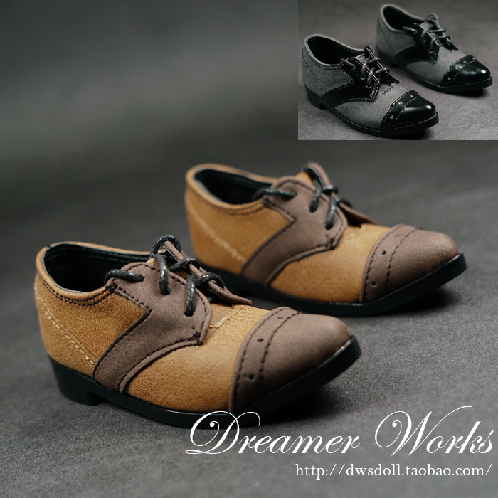 BJD SD Doll Shoes 4-minute Shoes 3-minute Shoes Tip Tied with Suit Shoes 1 4 1 3