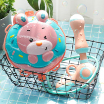 Childrens water gun toys pull-out large-capacity backpack water spray gun boys and girls play toys water fight artifact B10