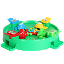 Frog eating bean toys crazy gluttonous parent-child interactive pea ball game beans boys and girls shake the same