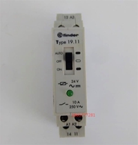 Original Italian finder Fender time relay TYPE 19 11 10A 250V