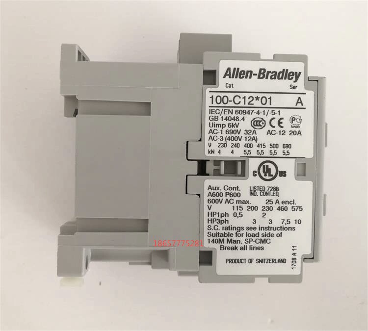 Original dress USA Allen-Bradley contactor 100-C12 * 01 100-C12KF01