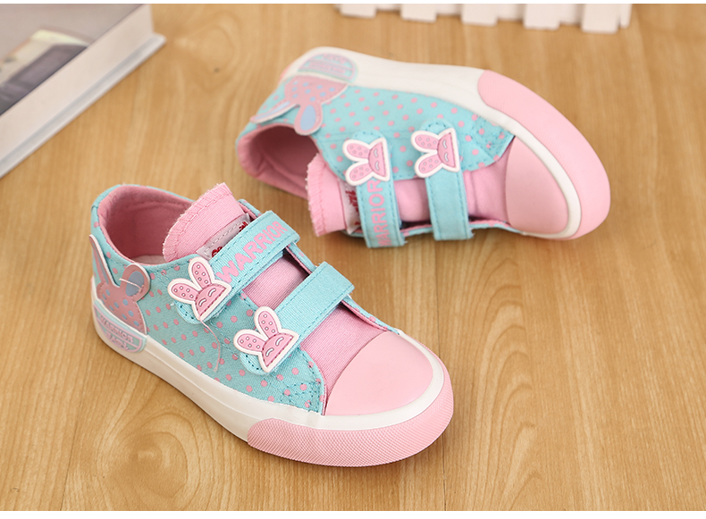 Chaussures enfants en toile WARRIOR suture de voiture pour printemps - semelle caoutchouc - Ref 1036732 Image 31