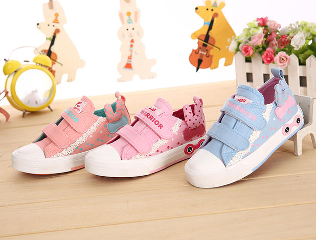 Chaussures enfants en toile WARRIOR suture de voiture pour printemps - semelle caoutchouc - Ref 1036732 Image 50