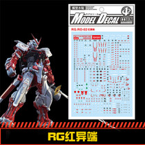 (Central) RG Astray Gundam MBF-P02 red Heretic (red confused) water patch