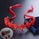 Cô dâu vương miện 2018 mới phù dâu headband toast váy trang sức cưới Hàn Quốc siêu cổ tích với phụ kiện tóc đỏ kẹp tóc càng cua