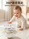 Infant Toys, Baby's First Birthday Gift, Practical 8-Piece Rattle Set for Newborns, Suitable for Ages 0 to 1 Year and 6 Months