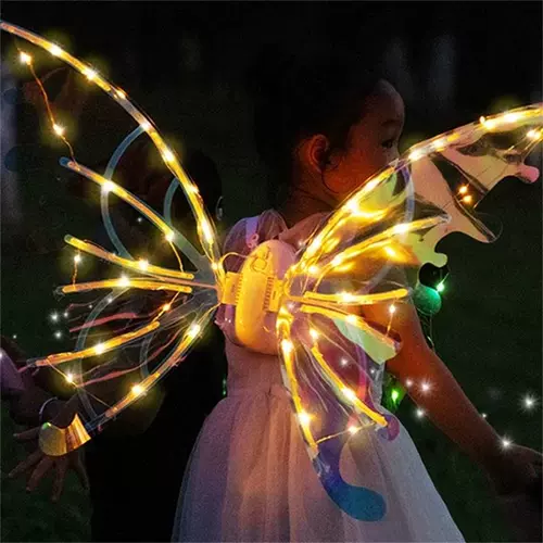 Бабочка крылья спинные украшения, дети, маленькая девочка, которая будет светиться, электрон