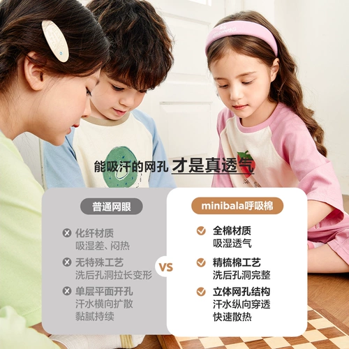 Маленький хлопковый дышащий детский комплект подходит для мужчин и женщин, пижама