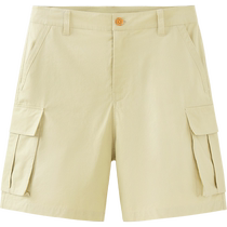 (Tooling Wind Shorts) Mini Barabara Men and women Pants Pure Cotton Children Comfort Shorts