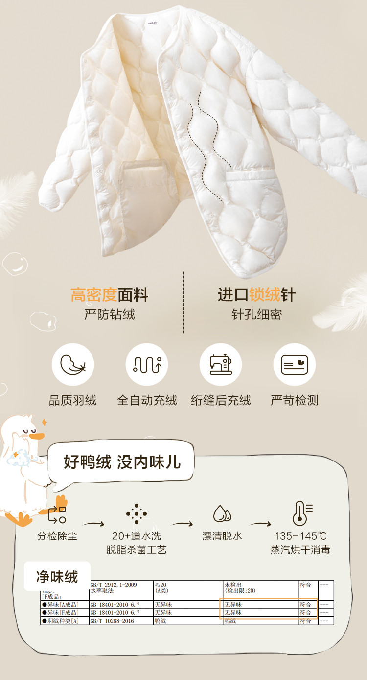 Mini Balabala 迷你巴拉巴拉 22年冬季新款 双面可穿三防 儿童羽绒服 双重优惠折后¥124.9包邮 80~150码多色可选 爸妈款券后¥274.9