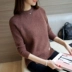 Áo len mới mùa thu 2017 áo len dài tay áo len nữ ngắn đoạn chạm đáy áo sơ mi áo sơ mi thủy triều hoang dã áo len nữ Cardigan