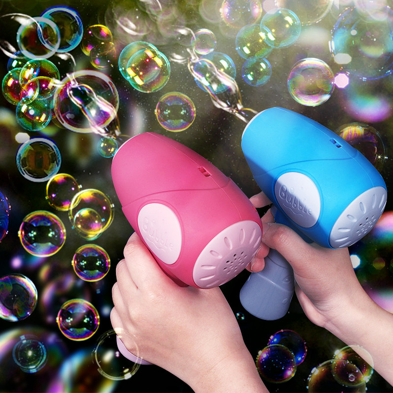 Bubble machine children fully automatic leak proof blowing bubble toy handheld girl heart ins net red stick gun girl boy 1