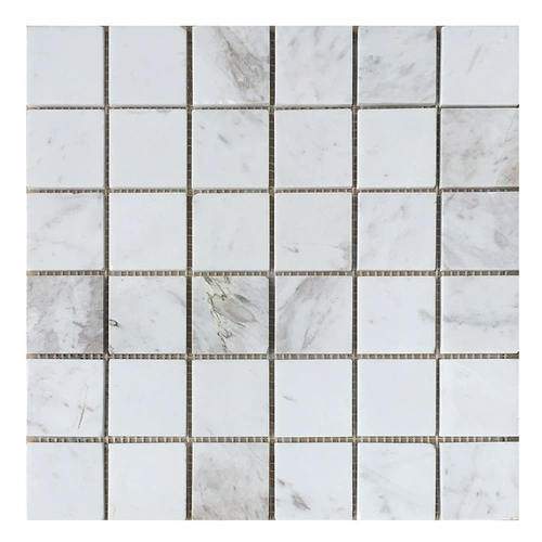 Карара белая натуральная мраморная мозаичная плитка фоновая стена ванная комната Nordic Современная настройка водяного ножа