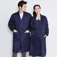 Чистое цвет темно -синее платье