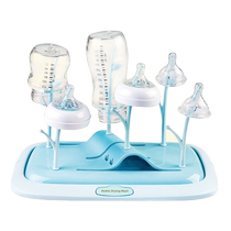 Baby pacifier bottle drying rack portable folding baby dustproof rack with cover drain rack drying rack