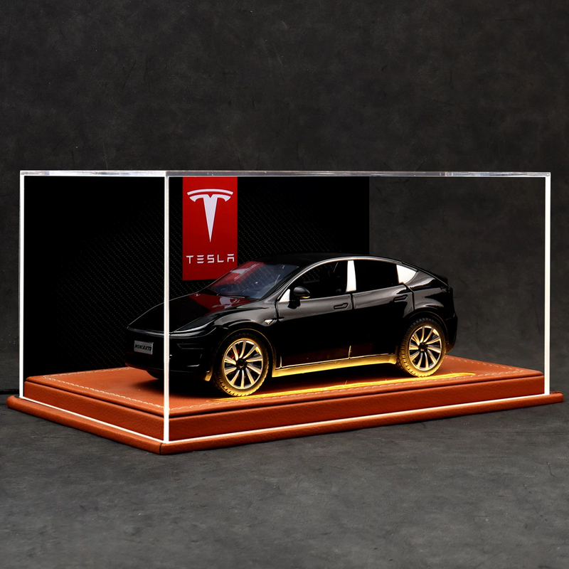 New Tesla Model Y Alloy Car Model, New Energy Vehicle Model, Collectible Ornament, Gift, Souvenir