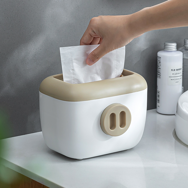 Toilet Paper Box Home Living Room Tea Table Dining Room Creative Cute Minima Light Extravagant Cartoon Spring Tabletop Containing Paper Towel Box