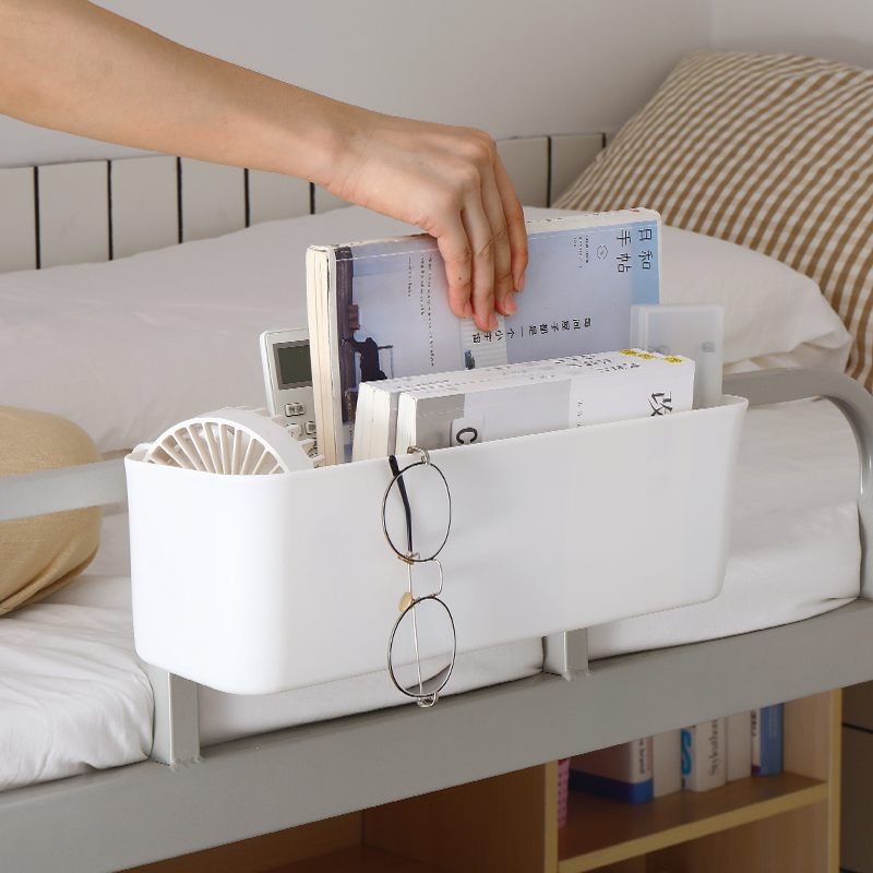 College student Dormitory Divine instrumental basket Residence Good Physical Dorm Room Upper Bunk Bed Bedside Hanging Basket Bedside Shelf