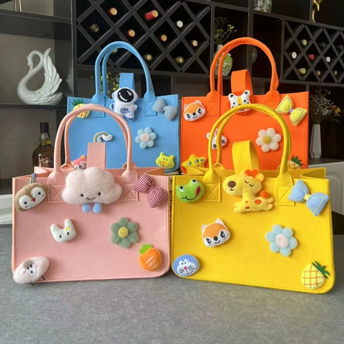 Мультяшный вместительный и большой шоппер для матери и ребенка, увеличенная толщина, популярно в интернете, подарок на день рождения