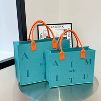 Комбинация среднего цвета оранжевый + синий зеленый [индивидуальный] 33 длинный, 25 высокий, 12 шириной