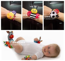 Exit Surplus Newborn Baby Baby Wristband Rocking Bells Toy Gripping Puzzle Appeasement Beetle Bee Ladybug paper