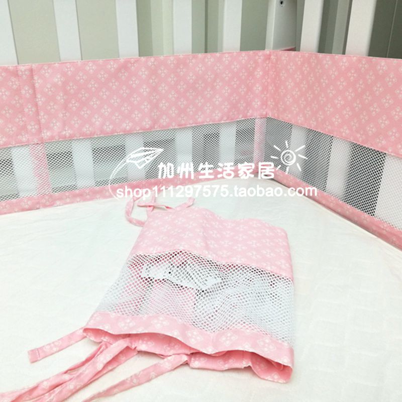 Export the remaining summer baby bed baby bed splicing bed mesh eye breathable bed fence bedfencer fence handkerchief