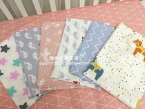 No fluorescent agent newborn baby baby cotton cotton breathable sheets can be customized adult sheets