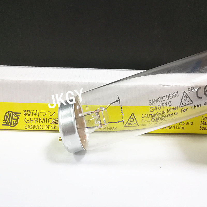 G40T10三共SANKYO DENKI紫外线UV-C杀菌灯管40W消毒灯无臭氧254nm