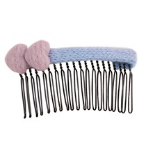 South Korean children haircut hair clip bb broken hair cute princess hair comb girl liu haifa carnet red 2020 new