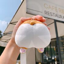 Net Red Key Chain Shake Sound Same Bag Hang Pendant Small Doll Cute Plush Pendants Teenage Pendant Day Ensemble