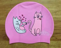 2018 new adult men and women fancy silicone swimming cap