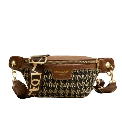 Ретро зимняя сумка через плечо, универсальные бретели, нагрудная сумка, поясная сумка, в западном стиле