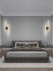 Simple Modern Minimalist Strip Wall Lamp Living Room Background Wall Lamp Led Decorative Lamp Creative New Bedroom Bedside Lamp