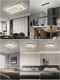 2025 New Living Room Ceiling Lamp Modern Simple Accessible Luxury High-End Full Spectrum Bedroom Lamp Whole House Package Combination