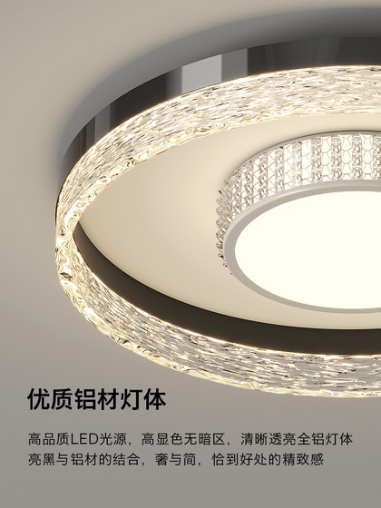 Italian Light Luxury Living Room Ceiling Lamp Hall Main Lamp Modern Simple Full Spectrum Eye Protection Bedroom Lamp Whole House Package Lamp