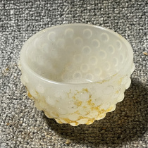 Antique Xiu jade old objects classical stone carvings decorative ornaments antique ancient jade high ancient jade Han Dynasty jade tea bowls hot sale