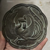 Antique bronze mirror antique Ming and Qing old mirror Warring States mirror retro cosmetic mirror ancient bronze mirror decorative ornaments retro