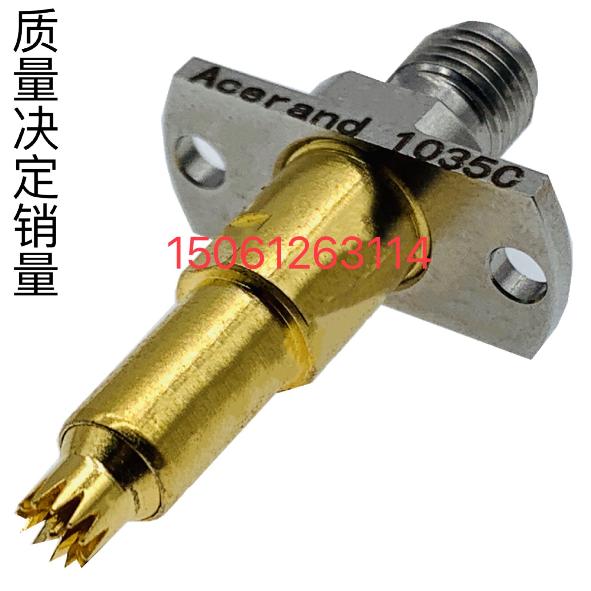 1035C Radio Frequency Head 3.5 Stainless Steel Special Product with Toothed Needle High Frequency Up to 6G RF High Frequency Test Head