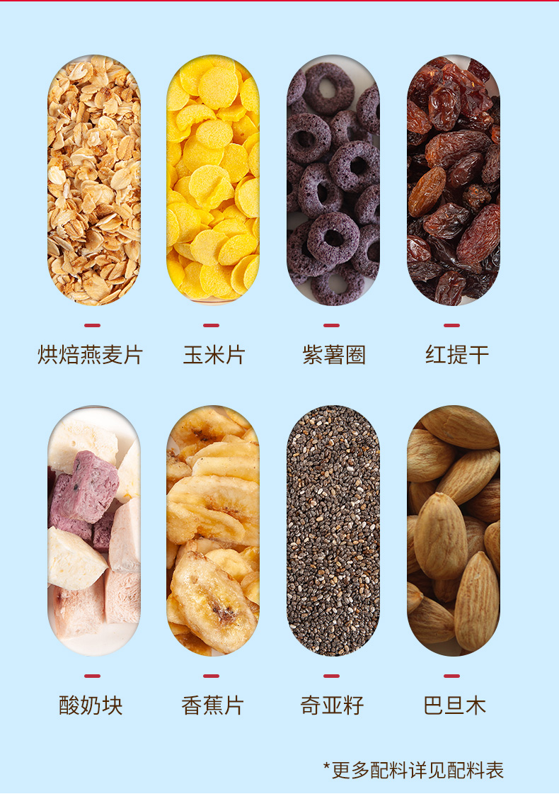 九州树叶 即食水果燕麦片 500g 科学搭配 美味代餐 券后9.8元包邮 买手党-买手聚集的地方