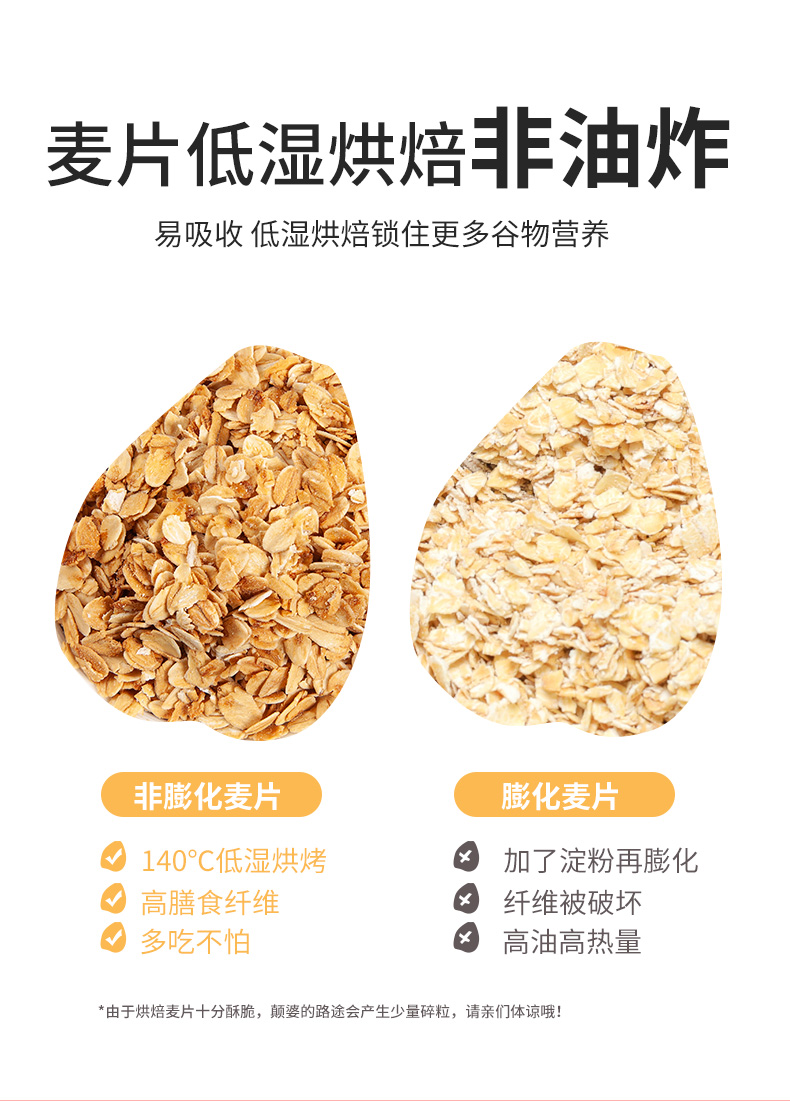 九州树叶 即食水果燕麦片 500g 科学搭配 美味代餐 券后9.8元包邮 买手党-买手聚集的地方