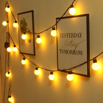 Star lamp net red room layout scene new year decoration small bulb creative led colored lights flashing lights outdoor