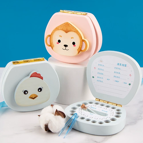 Детская лиственная коробка для хранения детская плода волосы для волос