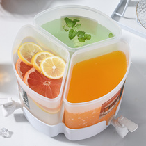 Fruit tea Bucket with tap Home Bubble Lemon water jug Put fridge with summer ice town Juice Cool Water Barrel Cold Water Pot