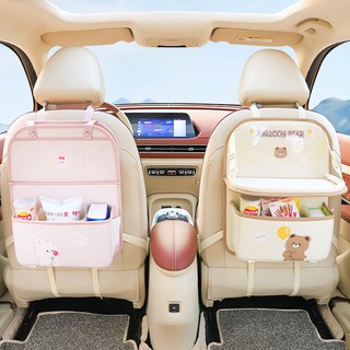 Car Seat Back Storage Rack, Car Seat Back Storage Bag, Hanging Bag, Car Rear Seat Small Table Board, Multi-Functional Storage Bag