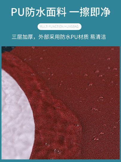 Korean Style Cartoon Stroller Hanging Bag, Multi-Functional Universal Large-Capacity Storage Bag, Travel Supplies, Baby Stroller Hanging Bag