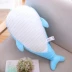 Búp bê Narwhal đồ chơi sang trọng hoạt hình cá mập cá mập búp bê gối con sinh nhật món quà cá voi đệm lớn - Đồ chơi mềm