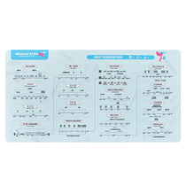 No. 1 Forest waterproof and dustproof and easy to clean oversized pad skin children PU single-sided learning table mat writing desk table mat