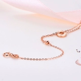 Золотой браслет, ювелирное украшение, золото 750 пробы, розовое золото, официальный продукт, подарок на день рождения